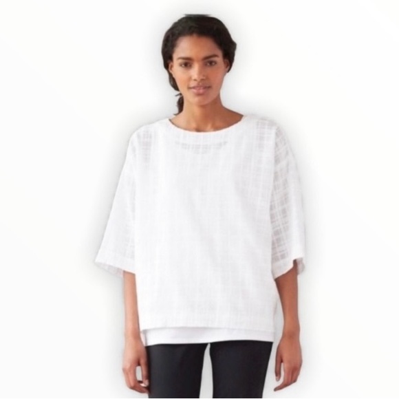 Purejill White Top Sz M - Picture 2 of 4